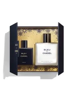 ÉCRIN BLEU DE CHANEL PARFUM 50ML & SOIN HYDRATANT 3-EN-1 90ML  - CHANEL - Parfum - Visuel 1