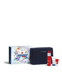 Coffret Experts Énergisants ClarinsMen Gel Visage, Nettoyant Visage & Gel Yeux 