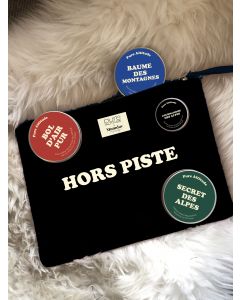 Trousse Hors Piste Les Indispensables de la Protection et Réparation Après-Ski Crème Solaire + Crème Mains + Baume Lèvres + Baume Visage et Corps