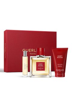 Coffret Habit Rouge Eau de Toilette 100ml, Miniature & Gel Douche 