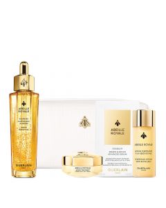 Coffret Abeille Royale - Programme Anti-âge Advanced Huile-en-Eau Jeunesse Huile-en-Eau, Lotion Fortifiante, Serum & Crème de Jour 