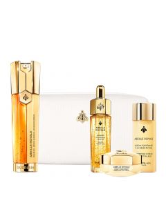 Coffret Abeille Royale - Programme Anti-âge Double R Advanced Serum Serum, Lotion Fortifiante, Huile-en-Eau & Crème de Jour 