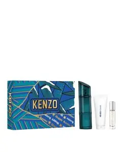 Coffret Kenzo Homme Eau de Toilette 110ml & 10ml, Gel Douche 