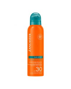 LANCASTER SUN SPORT - Brume Invisible Rafraîchissante application peau mouillée Brume SPF30 Spray 200ml