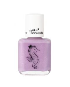 Vernis Enfant  Janis l'Hippocampe Mauve Pailleté