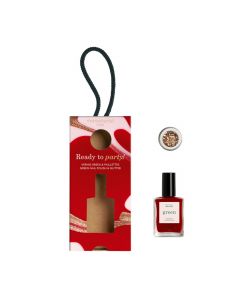 Coffret Ornement  Vernis & Paillettes Red Velvet & Gold 