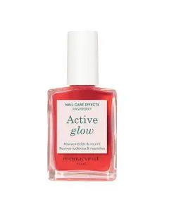 Active Glow Rasberry   Vernis Soin - Ravive l'Eclat & Nourrit 15ml