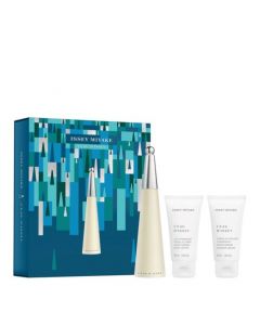 Coffret L'Eau D'Issey Eau de Toilette 50ml, Lait Corps & Crème de Douche 