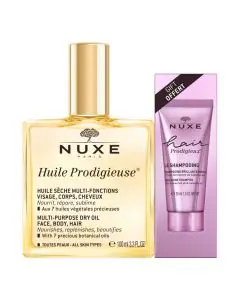 Duo Huile Prodigieuse Huile Prodigieuse®+ Shampooing Offert 