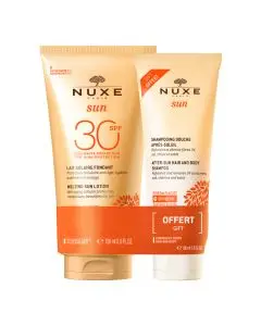 Duo Nuxe Sun Lait Solaire SPF30 & Shampooing Offert 