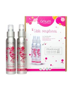 Offre duo - Cible Vergetures Coffret Huile Corps BIO 2 Flacons de 100ml