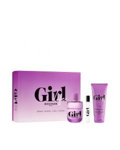 Coffret Girl Life Eau de Parfum 75ml, Miniature & Baume Corps 