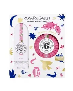 Coffret Rose Eau Parfumée Bienfaisante 30ml & Savon 