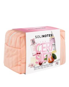 Trousse Solinotes Beauty Cerisier  Eau de Parfum 50ml, Huile Sèche & Savon  