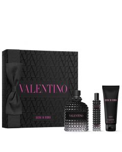 Coffret Born in Roma Uomo Eau de Toilette 100ml, Miniature & Gel Douche 