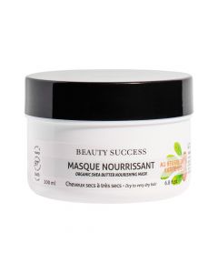 Masque Nourrissant Au Beurre de Karité Bio Pot 200 ml