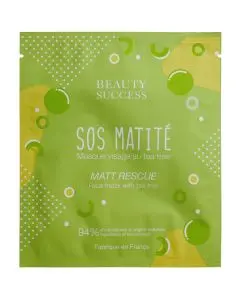 Masque Monodose SOS Matité Masque Tissu Visage Sachet 20 ml