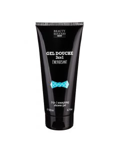 Gel Douche 3 en 1 Énergisant Visage, Corps et Cheveux 