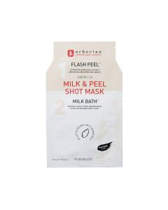 Milk & Peel Shot Mask Sérum Resurfaçant Lissant et Masque Tissu Ultra-Nourissant 