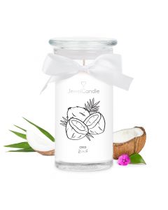 COCO BONITO Bougie Parfumée avec Bijou en argent massif 925 