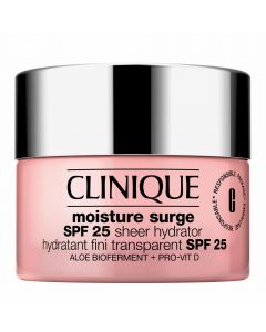 Moisture Surge Hydratant Fini Transparent SPF 25 