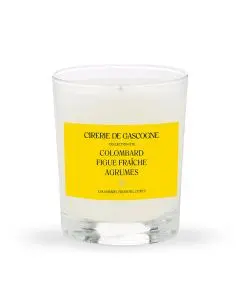 Bougie parfumée Colombard - figue fraiche- agrumes Bougie Parfumée  180gr 