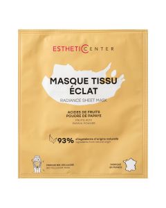 Masque Tissu Eclat Acide de Fruits & Poudre de Papaye 10ml