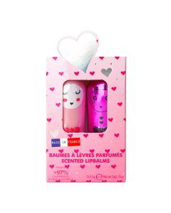 Coffret Duo Amour  Baumes à lèvres 2 x 3,5 gr