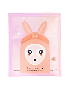 Masque en Poudre Peel-Off  Cocktail Detox Rose Litchi 15g - Inuwet - Soin - Visuel 1