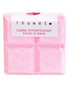 Carré effervescent bain  Fraise 50g