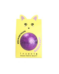 Bombe de bain Pailletée - Violet - Bubble Gum 120g