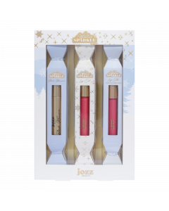 Winter Sparkle Coffret Trio Crackers  Mascara, Huile à Lèvres & Rouge à Lèvres