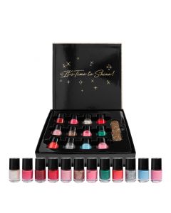 Winter Sparkle Coffret Collection Time to Shine 12 Vernis à Ongles