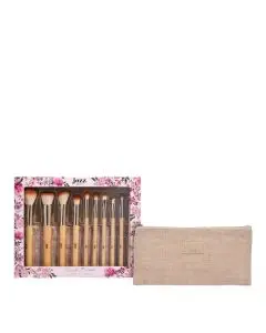 French Escape Set 10 Pinceaux en Bois  