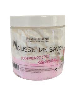 Mousse de savon framboises sucrées mousse de savon framboise 120 g 