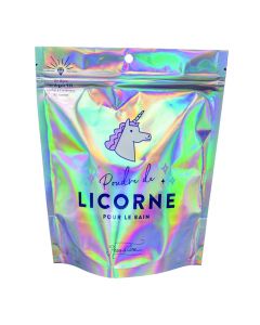 Pourdre de Bain  Licorne Bracelet en Argent