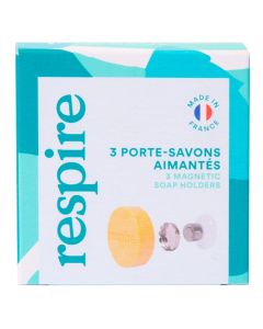 Porte-savon aimanté 3 Unités 