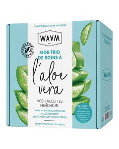 Mon Trio de Soins à l'Aloe Vera Coffret DIY Coffret 4 ingrédients