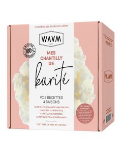 Mes Chantilly de Karité 4 Saisons Coffret DIY Coffret 6 ingrédients