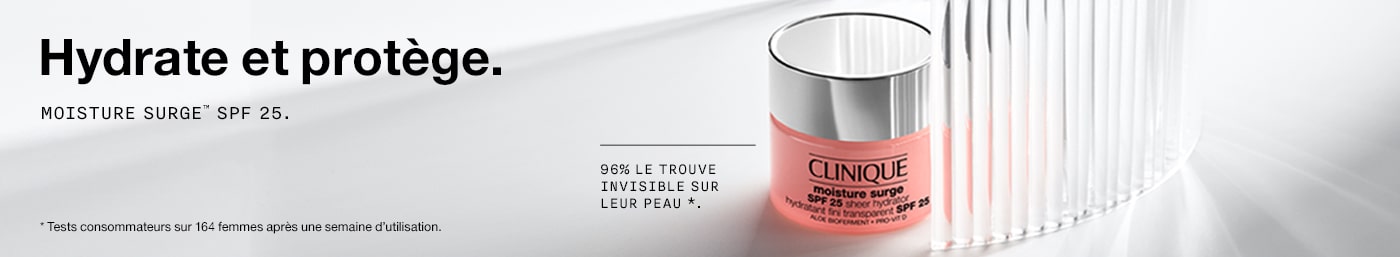 CLINIQUE Moisture Surge Hydratant Fini Transparent SPF 25