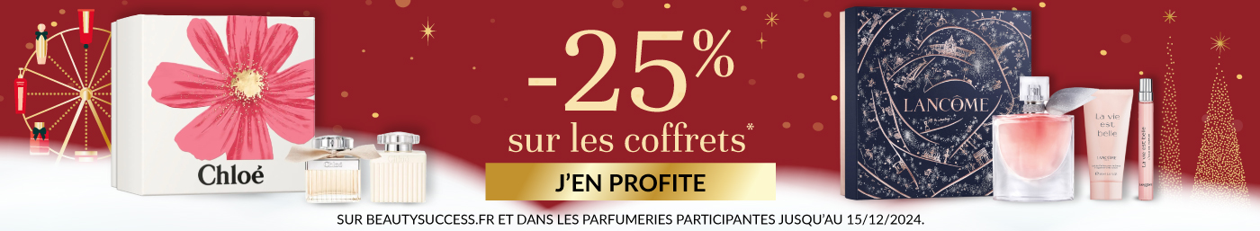 -25 % sur les coffrets