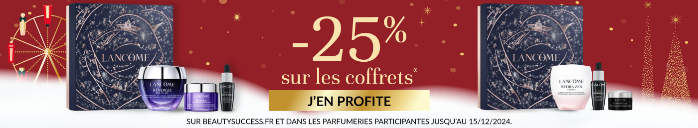 -25 % sur les coffrets