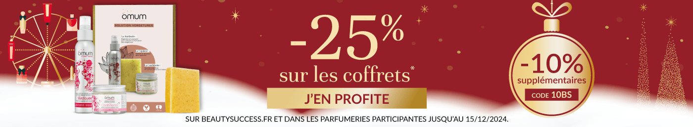 -25 % sur les coffrets + 10% supplémentaires