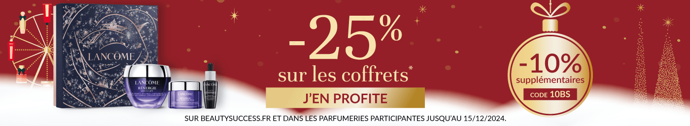 -25 % sur les coffrets + 10% supplémentaires