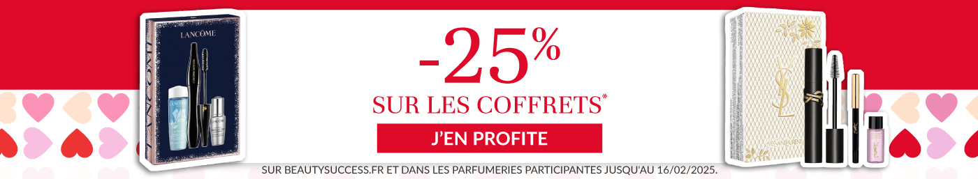 -25% sur les coffrets pour la Saint Valentin